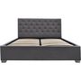 Voir la diapositive 1 : Habitat et Jardin Lit double avec coffre  Tino  - 180 x 200 cm - Gris