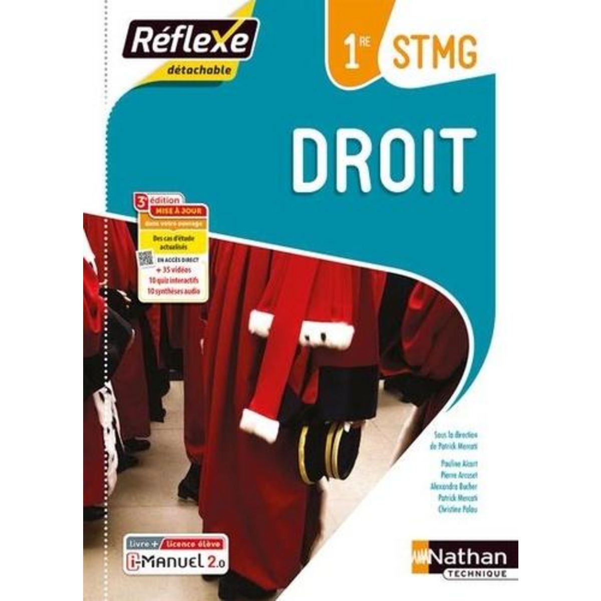 DROIT 1RE STMG. LIVRE + LICENCE ELEVE, EDITION 2023, Mercati Patrick