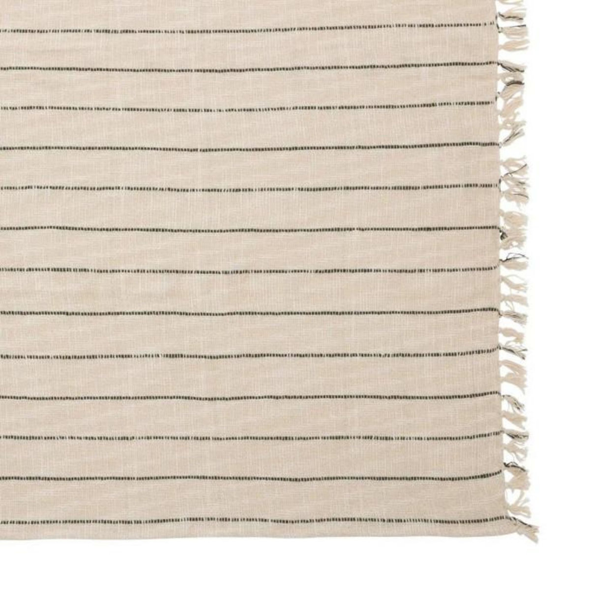 ATMOSPHERA Dessus de Lit Rayé  Exotic Panama  240x260cm Beige