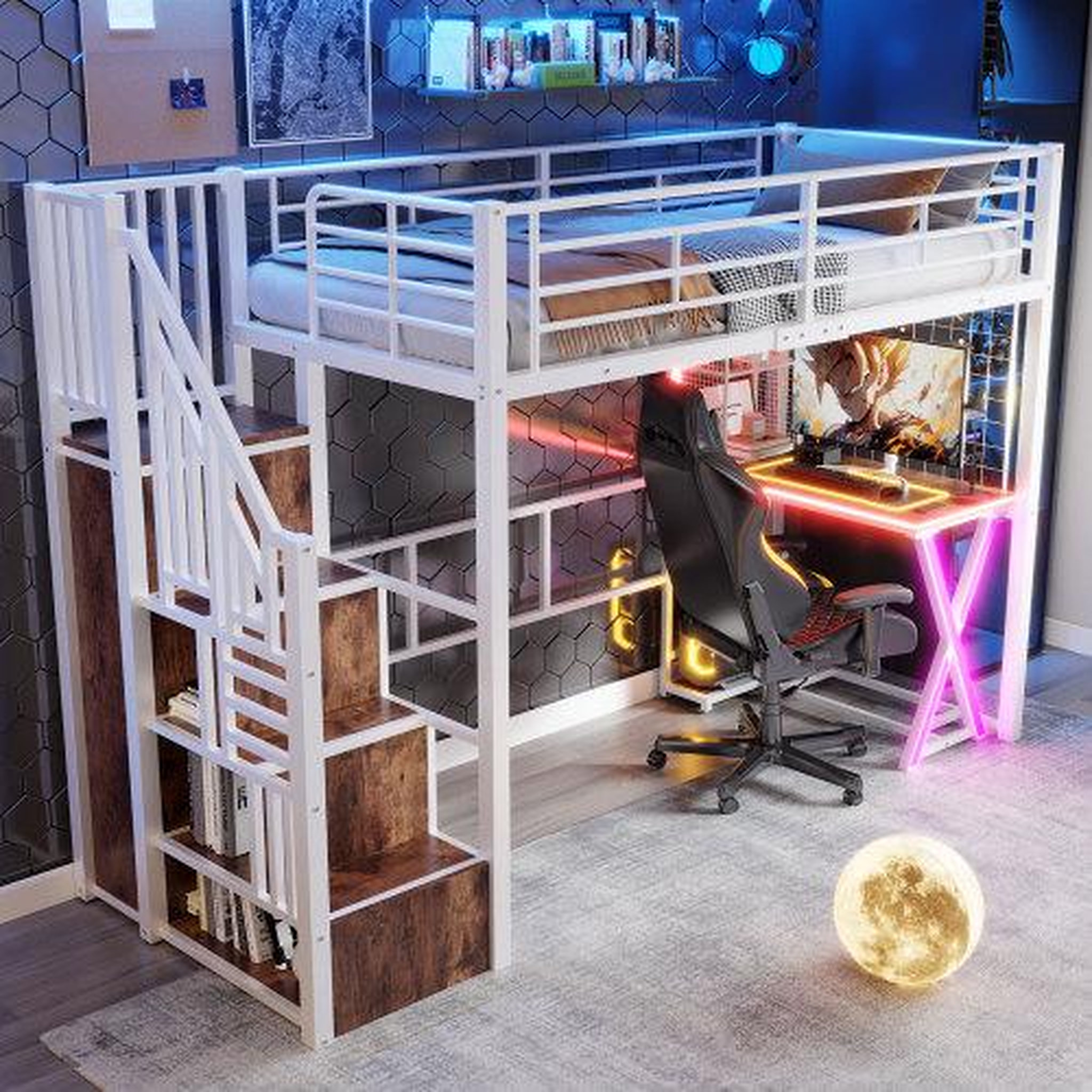 Voir la diapositive 5 : MERAX Lit mezzanine