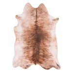 Paris Prix Tapis Tissé Imprimé Animal  Western  Marron Clair. Coloris disponibles : Marron