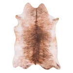 Paris Prix Tapis Tissé Imprimé Animal  Western  Marron Clair. Coloris disponibles : Marron