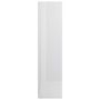 Voir la diapositive 5 : VIDAXL Garde-robe Blanc brillant 100x50x200 cm Bois d'ingenierie