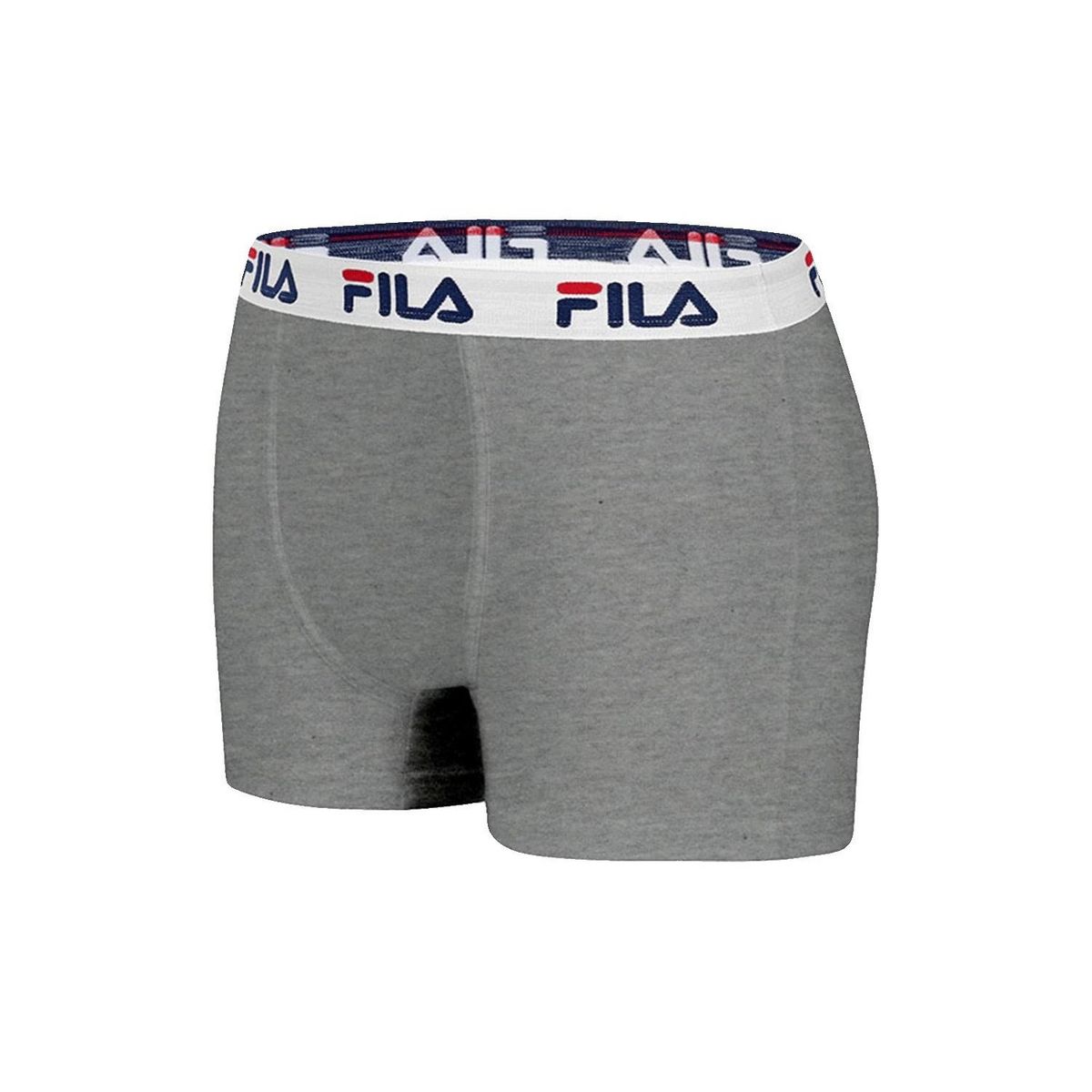 FILA Lot de 4 Boxers coton homme FU5016 Uni