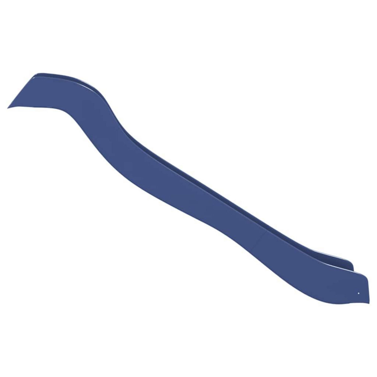 VIDAXL Toboggan de jeu bleu 174x38 cm polypropylene