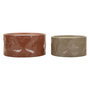 Voir la diapositive 1 : Paris Prix Lot de 2 Tables Basses  Norimberga  60cm Rouge & Marron