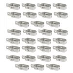 LINXOR Lot de 30 tendeurs en acier galvanisé N°2 pour fil de grillage ou autre