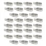 Voir la diapositive 1 : LINXOR Lot de 30 tendeurs en acier galvanisé N°2 pour fil de grillage ou autre