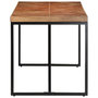 Voir la diapositive 3 : VIDAXL Table a dîner 140x70x76 cm Bois massif d'acacia et de manguier
