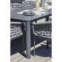 Voir la diapositive 2 : Paris Prix Table de Jardin en Céramique  Camargue  220cm Gris Anthracite
