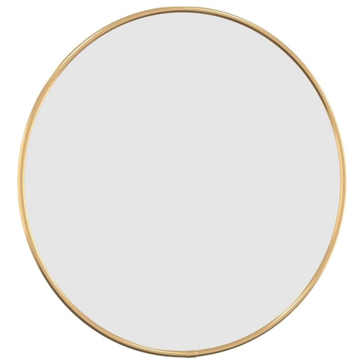 VIDAXL Miroir mural Dore Ø 40 cm Rond