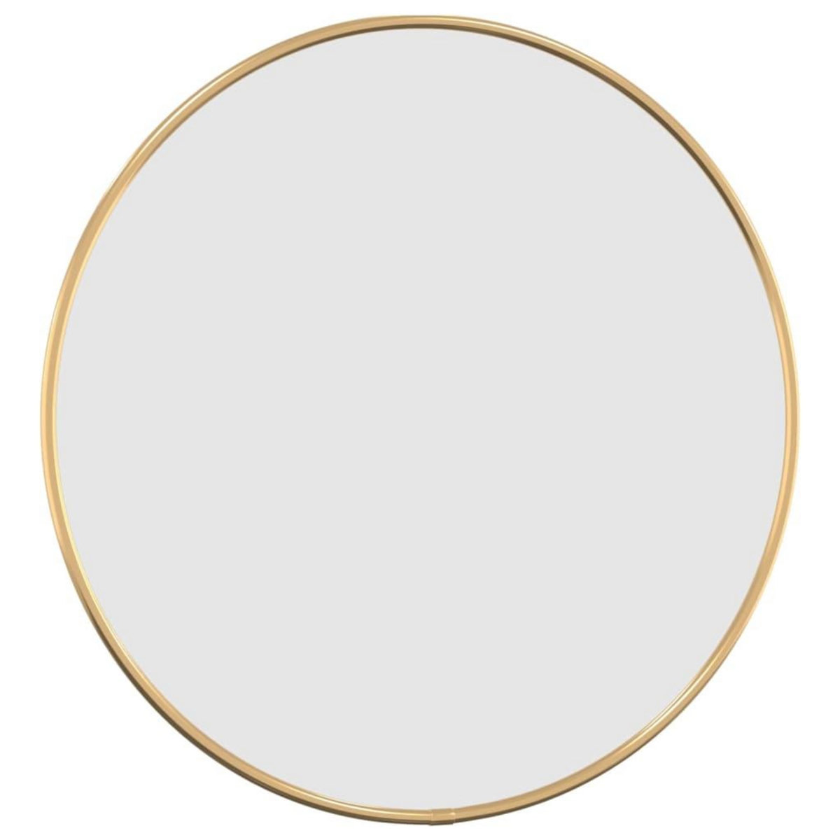 VIDAXL Miroir mural Dore Ø 40 cm Rond