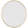 Voir la diapositive 3 : VIDAXL Miroir mural Dore Ø 40 cm Rond
