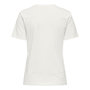 Voir la diapositive 2 : Only T-Shirt Blanc/Noir Femme Only Heart