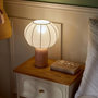 Voir la diapositive 4 : ATMOSPHERA Lampe à Poser en Métal  Tobie  33cm Rose