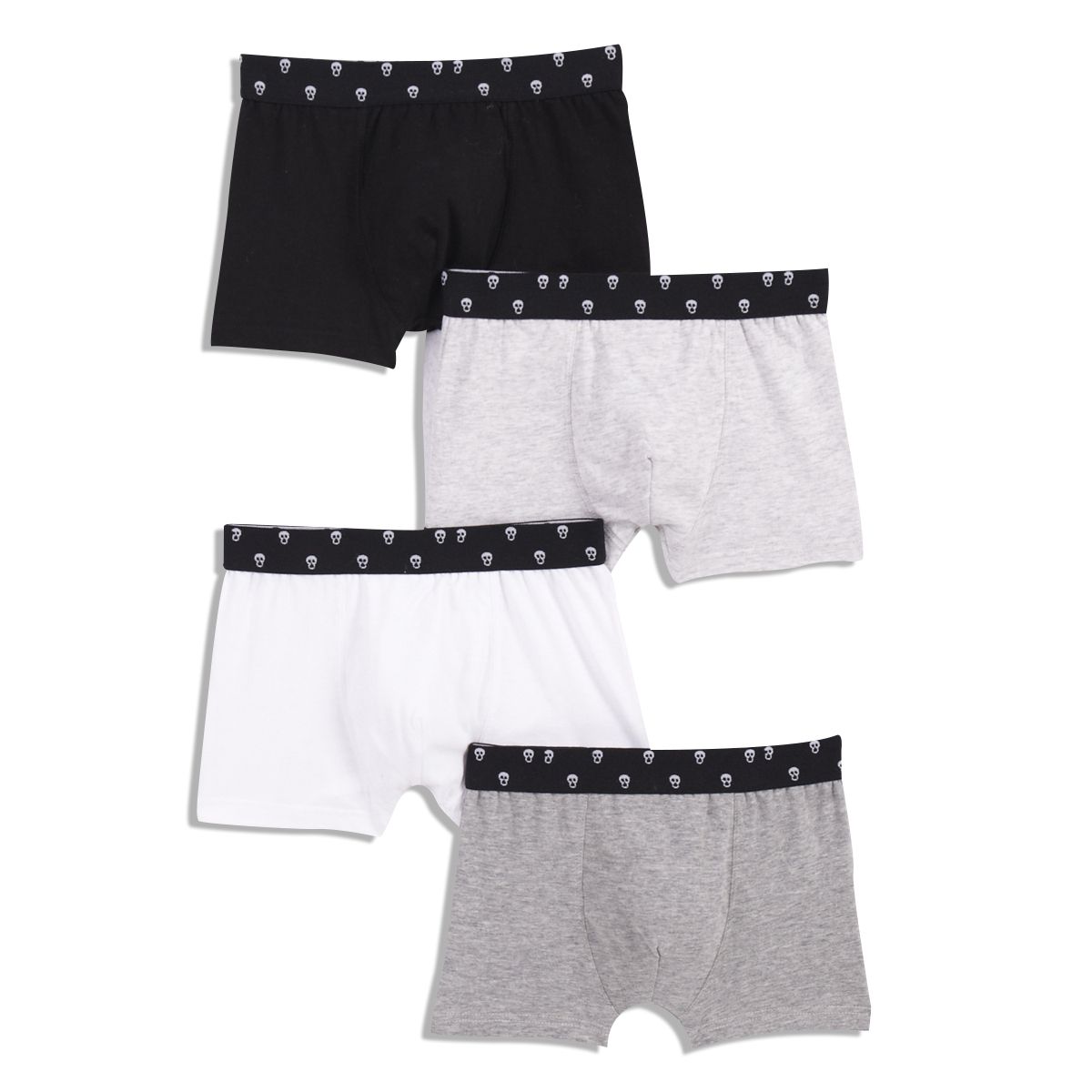 IN EXTENSO Lot de 4 boxers unis garçon 