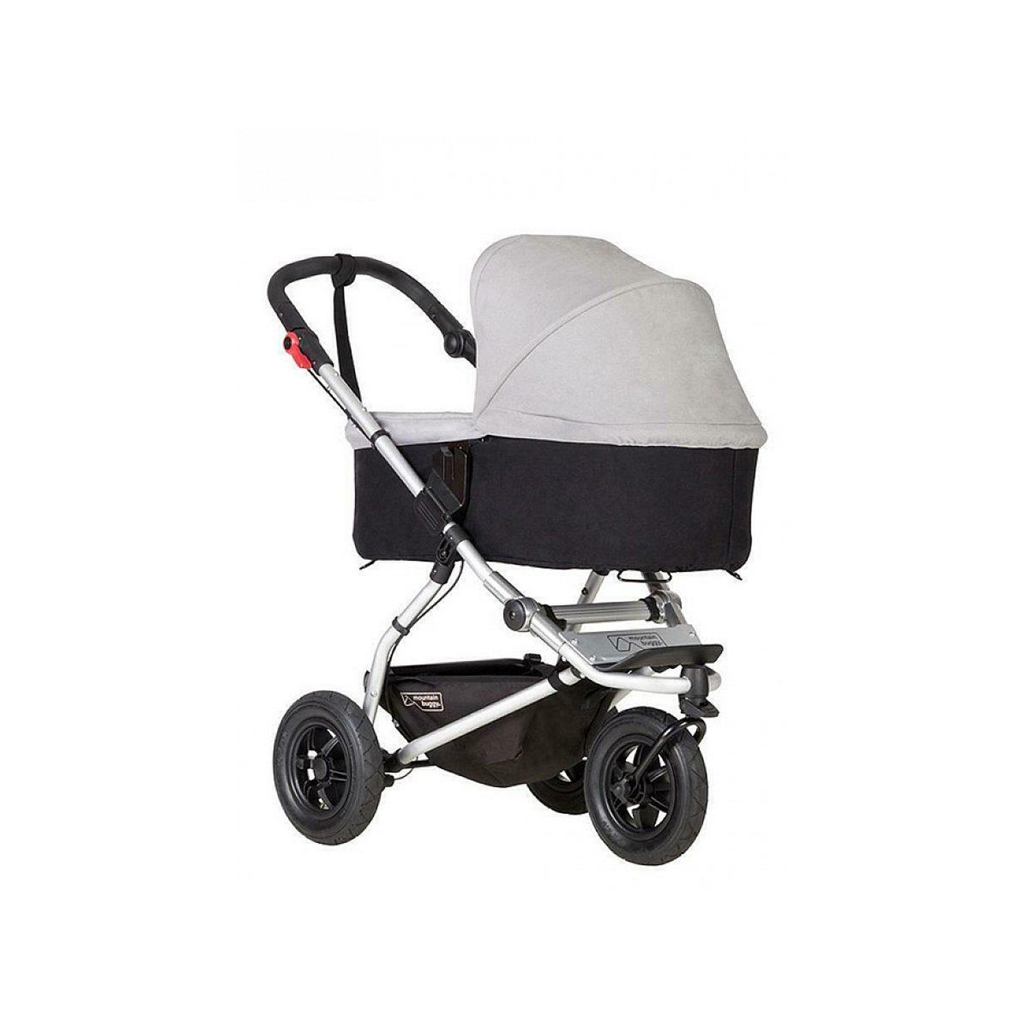 Voir la diapositive 2 : MOUNTAIN BUGGY Nacelle  carrycot plus pour swift et mini gris silver
