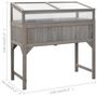 Voir la diapositive 6 : VIDAXL Lit sureleve avec serre 110x54x120 cm Bois de sapin massif