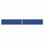 Voir la diapositive 2 : VIDAXL Auvent lateral retractable Bleu 140x1000 cm