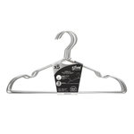 FIVE Lot de 5 Cintres en Métal  Hang'up  40cm Argent
