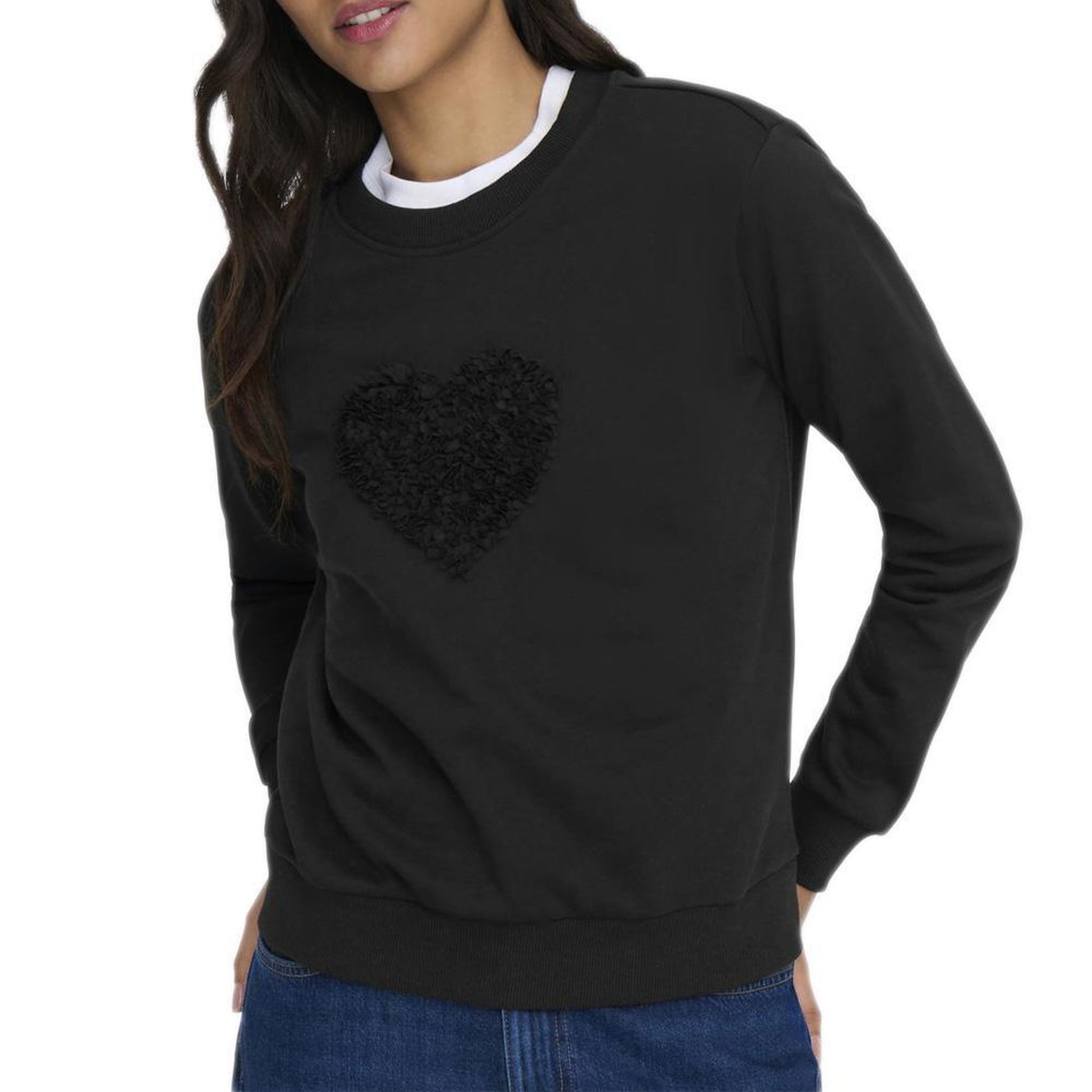 JACQUELINE DE YONG Sweat  Femme JDY Paris. Coloris disponibles : Noir