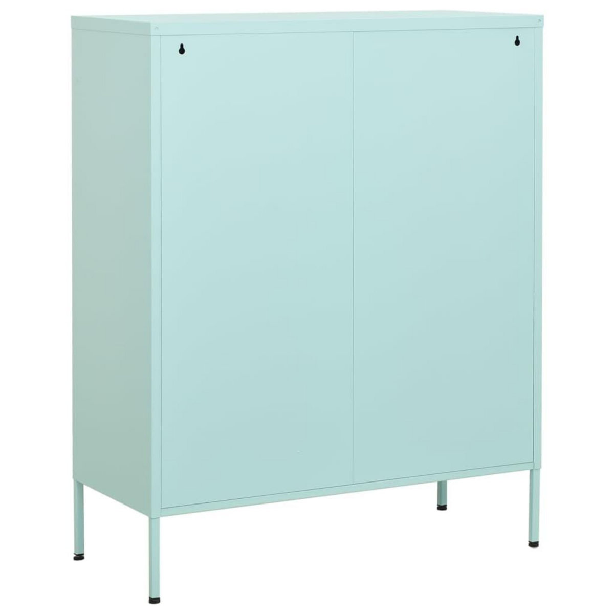 VIDAXL Armoire de rangement Vert menthe 80x35x101,5 cm Acier
