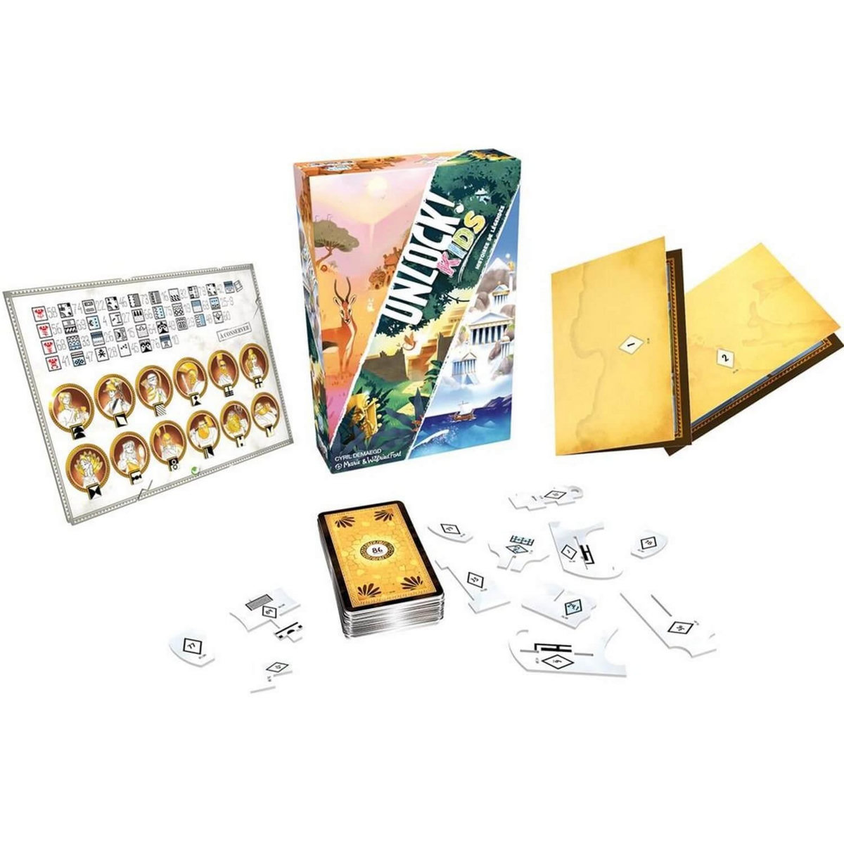 Asmodee Unlock! Kids : Histoires de Légendes