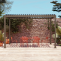 Voir la diapositive 2 : SWEEEK Pergola bioclimatique aluminium lames orientables 4x3m Triomphe