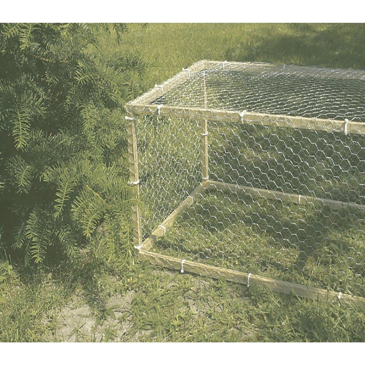 Nortene Grillage métallique -  Galvanex    - 1.00 x 25 m - Gris