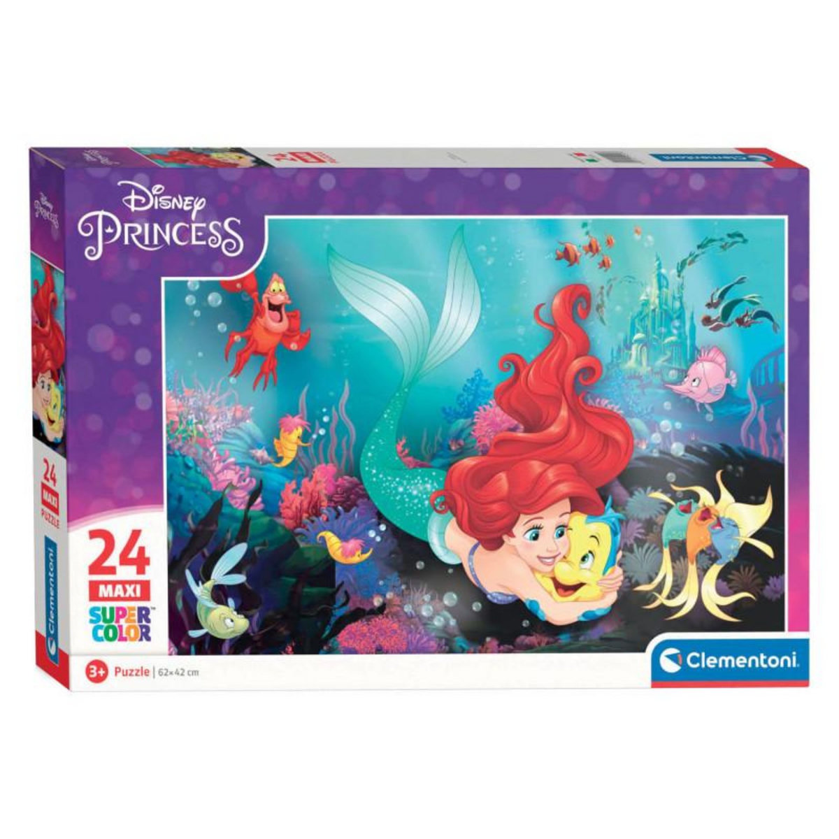 CLEMENTONI Clementoni Maxi Jigsaw Puzzle Disney Little Mermaid, 24st. 24243
