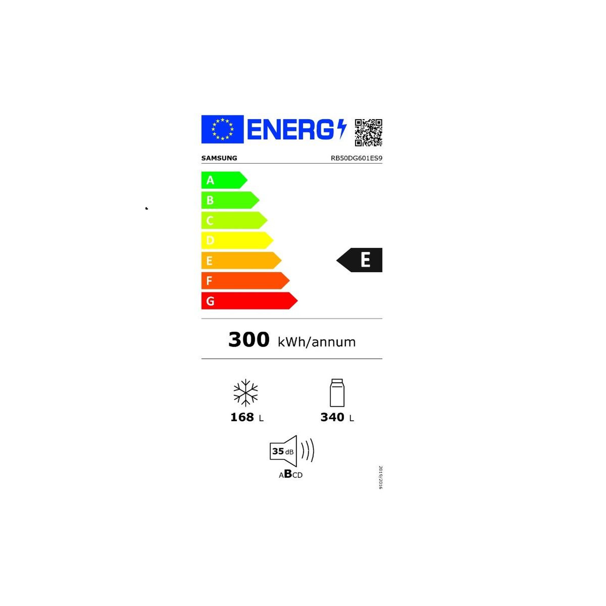 Voir la diapositive 2 : Samsung Réfrigérateur combiné 80cm 508l ventilé inox - rb50dg601es9