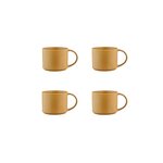 BJORN Mug SCANDI 50cl - 4 pièces - Ocre