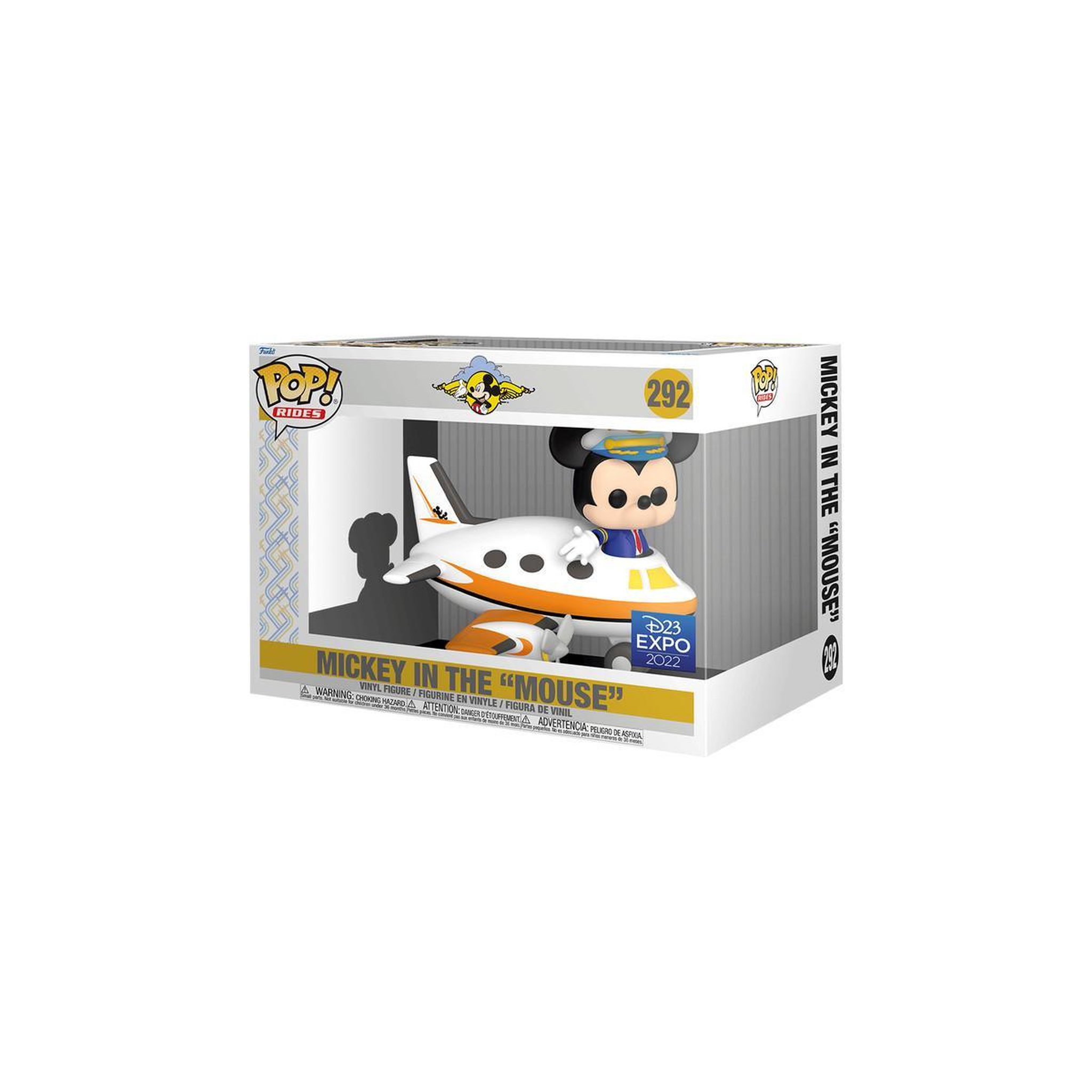 Voir la diapositive 3 : Funko Figurine Funko Pop! Rides Funko Mickey Mouse multicolore