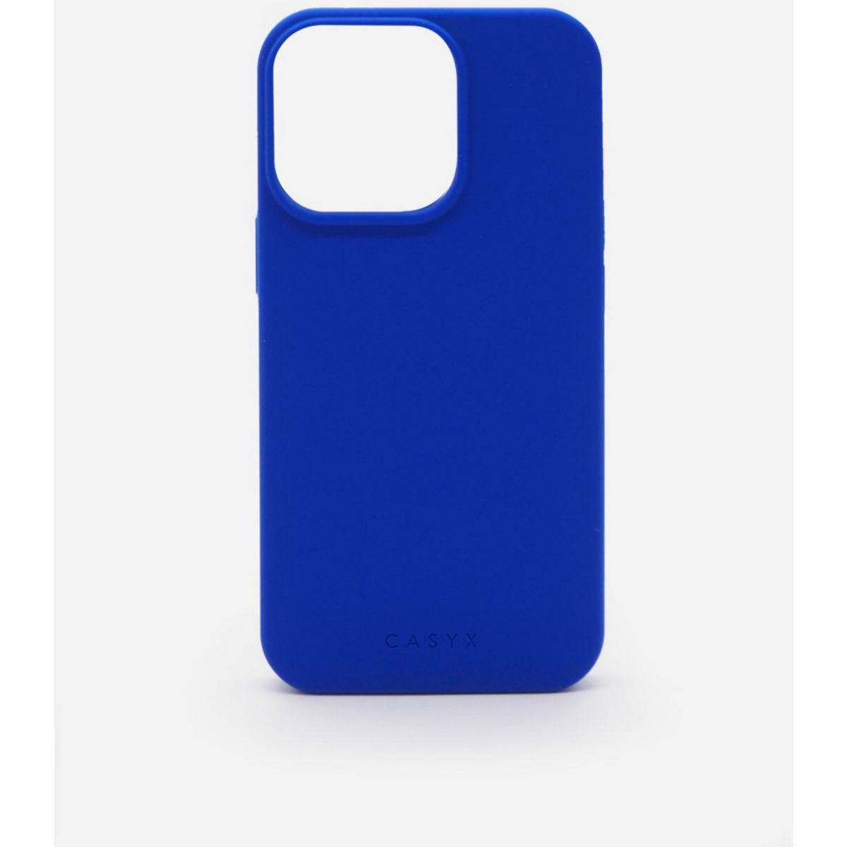 CASYX Coque iPhone 15 Pro Magsafe Bleu Majorelle