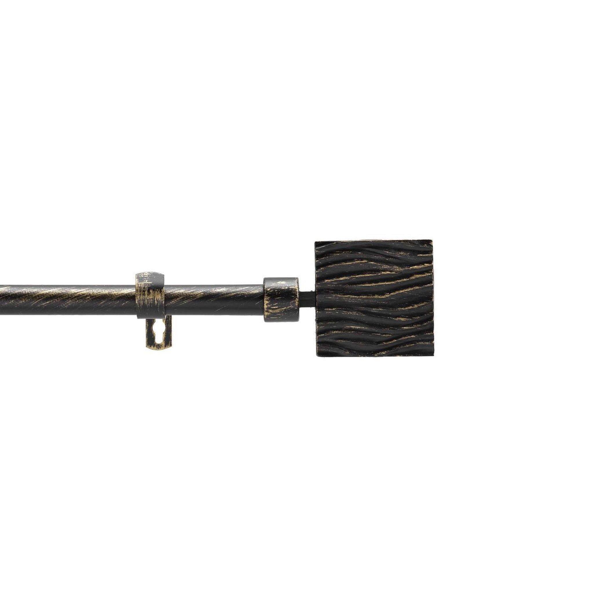 DOUCEUR D'INT�RIEUR Kit de tringle à rideaux extensible tempo. Coloris disponibles : Blanc, Noir