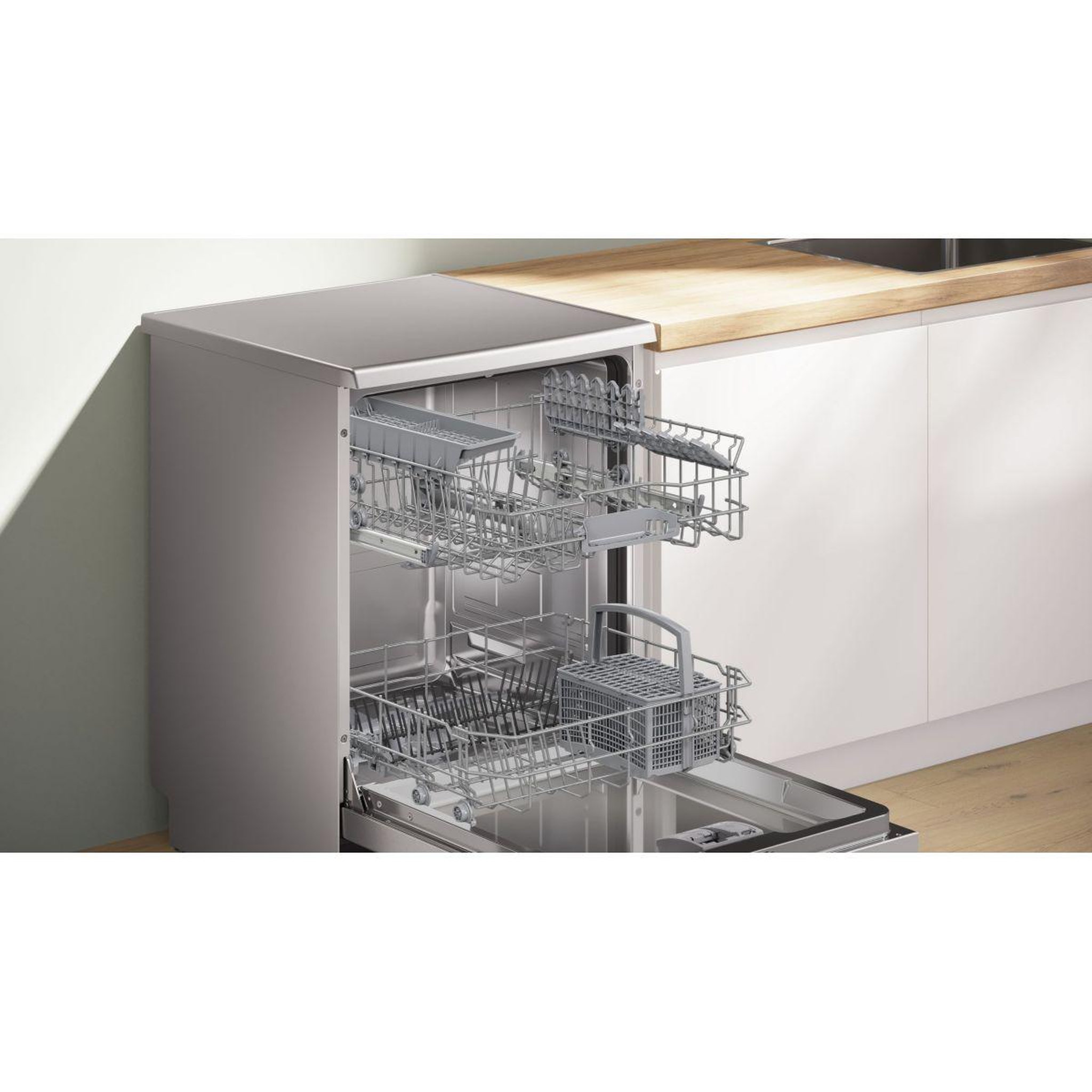 Voir la diapositive 3 : BOSCH Lave vaisselle 60 cm SMS2HTI05E Serenity Série 2 Silence