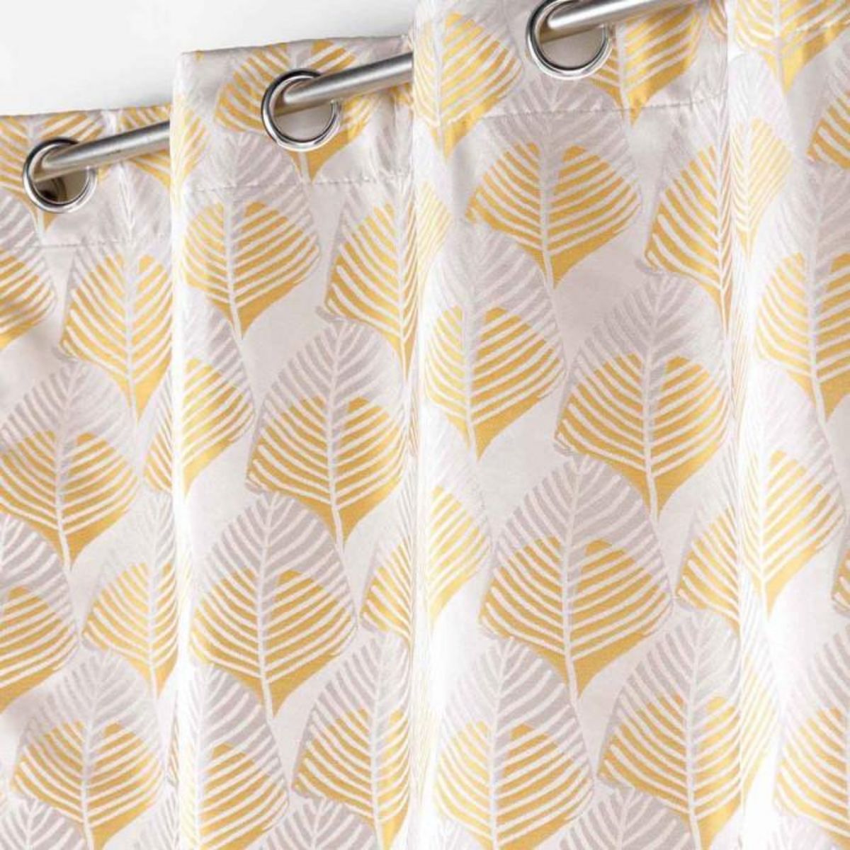Paris Prix Rideau à Œillets  Floriani  140x260cm Jaune