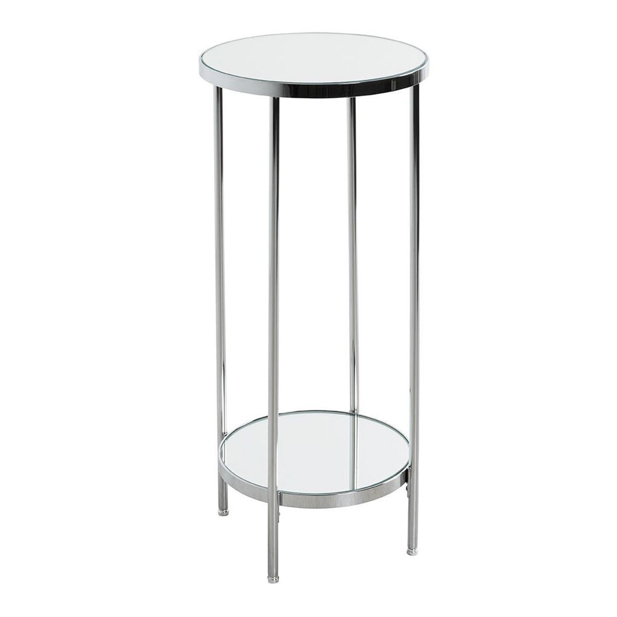 Paris Prix Sellette design ronde  palace  66cm chrome