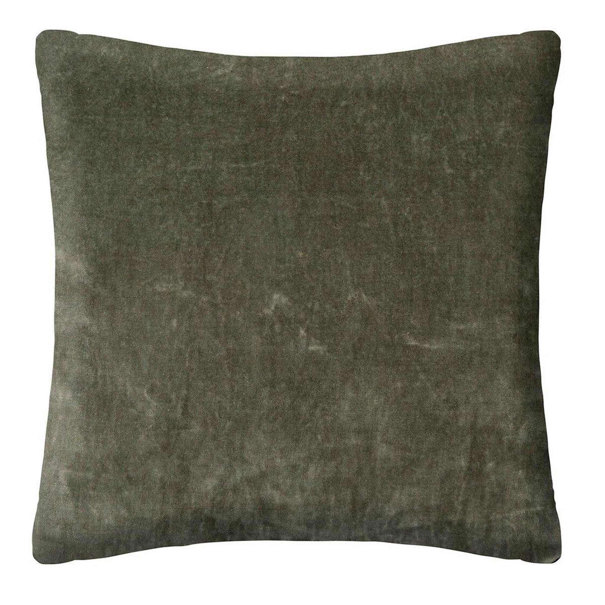 ATMOSPHERA Coussin déco déhoussable  otto  55x55cm kaki
