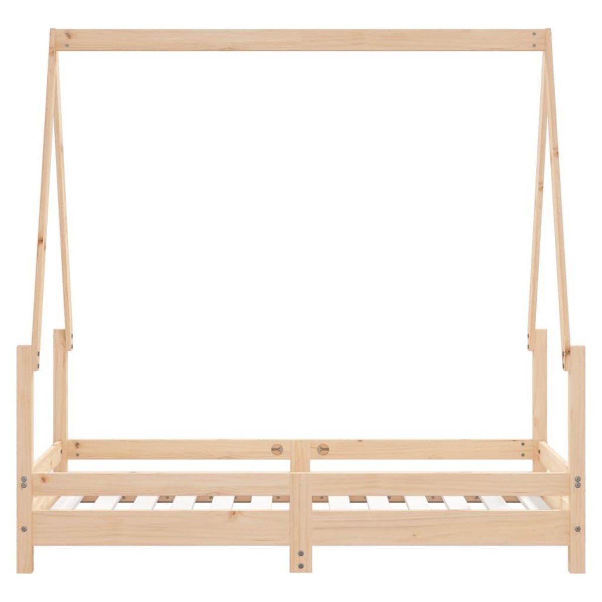 VIDAXL Cadre de lit pour enfant 70x140 cm bois de pin massif