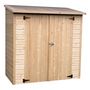 Voir la diapositive 2 : DECOR ET JARDIN Remise adossée bois 1.38m²