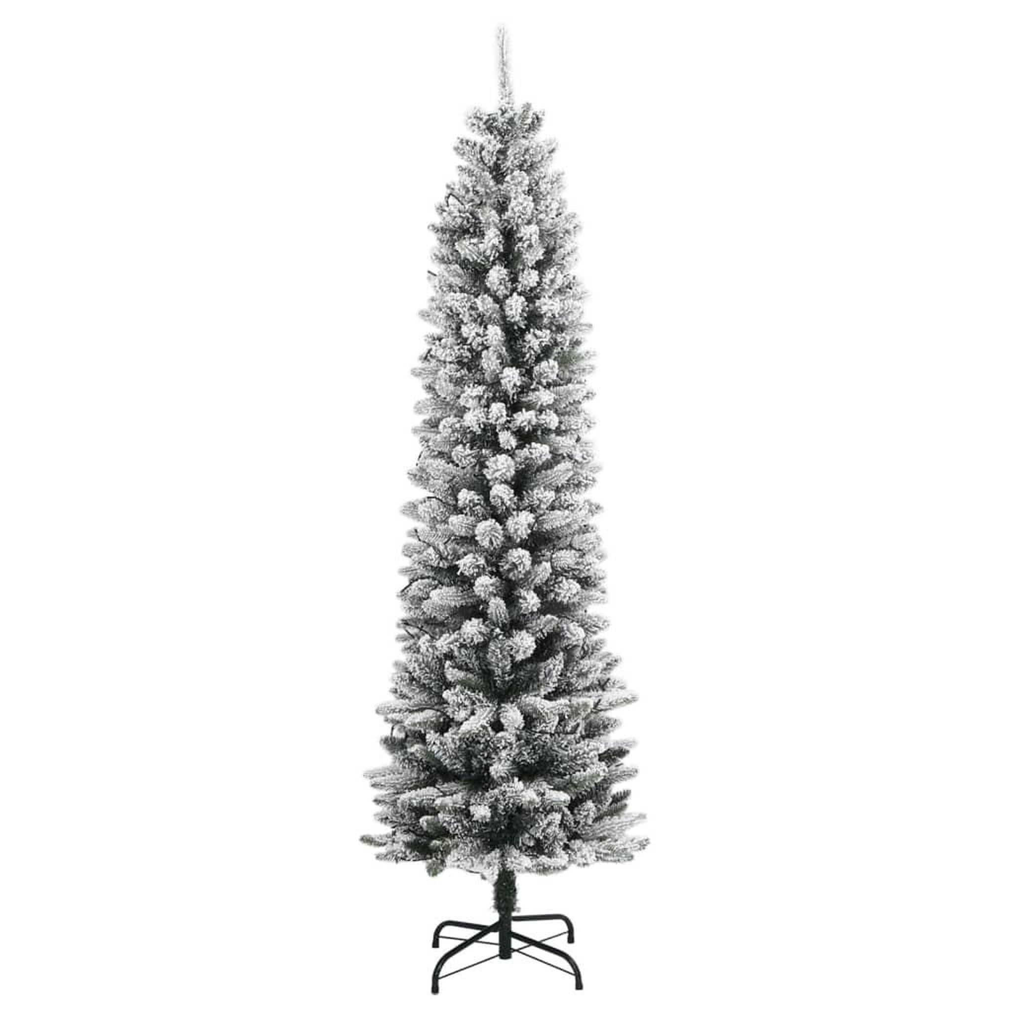 Voir la diapositive 3 : VIDAXL Sapin de Noël artificiel 300 LED et neige floquee 180 cm