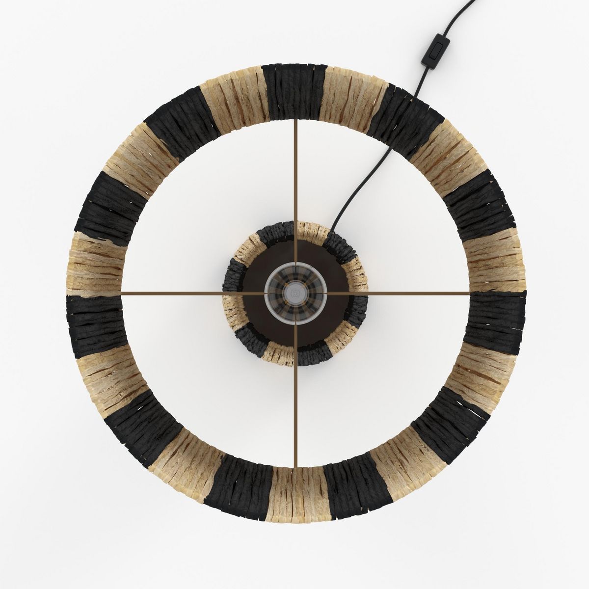 Rendez vous déco Grande lampe en feuille de palmier - Soléa