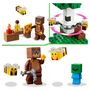 Voir la diapositive 6 : LEGO Minecraft  21241 La cabane Abeille, Jouet, Ferme avec Maison, Zombie et Figurines Animaux