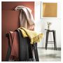 Voir la diapositive 2 : TODAY Plaid uni en coton 380 g/m2 TERRA ROSA  