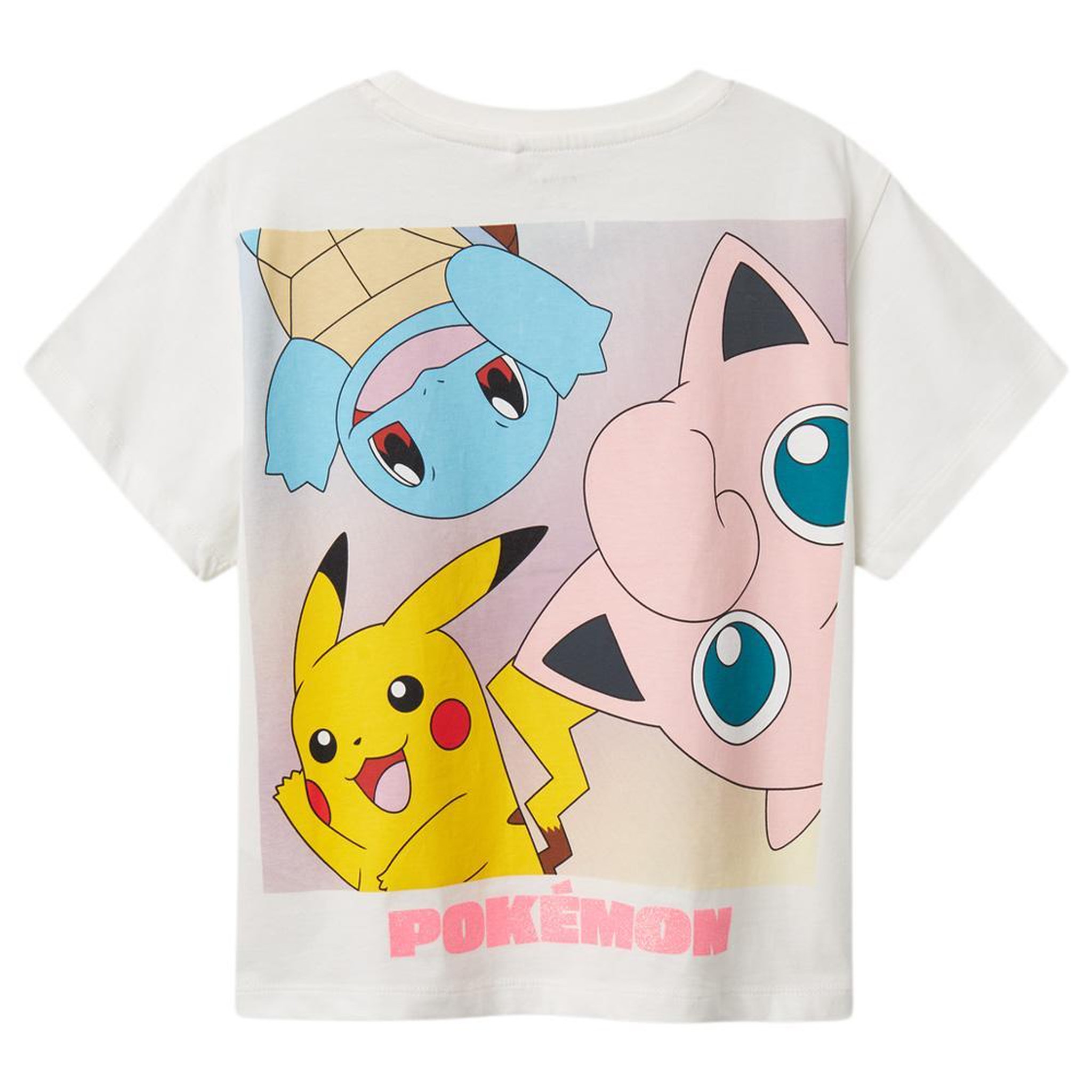 Voir la diapositive 2 : NAME IT T-shirt Blanc Garçon Name it Pokemon Dyppi