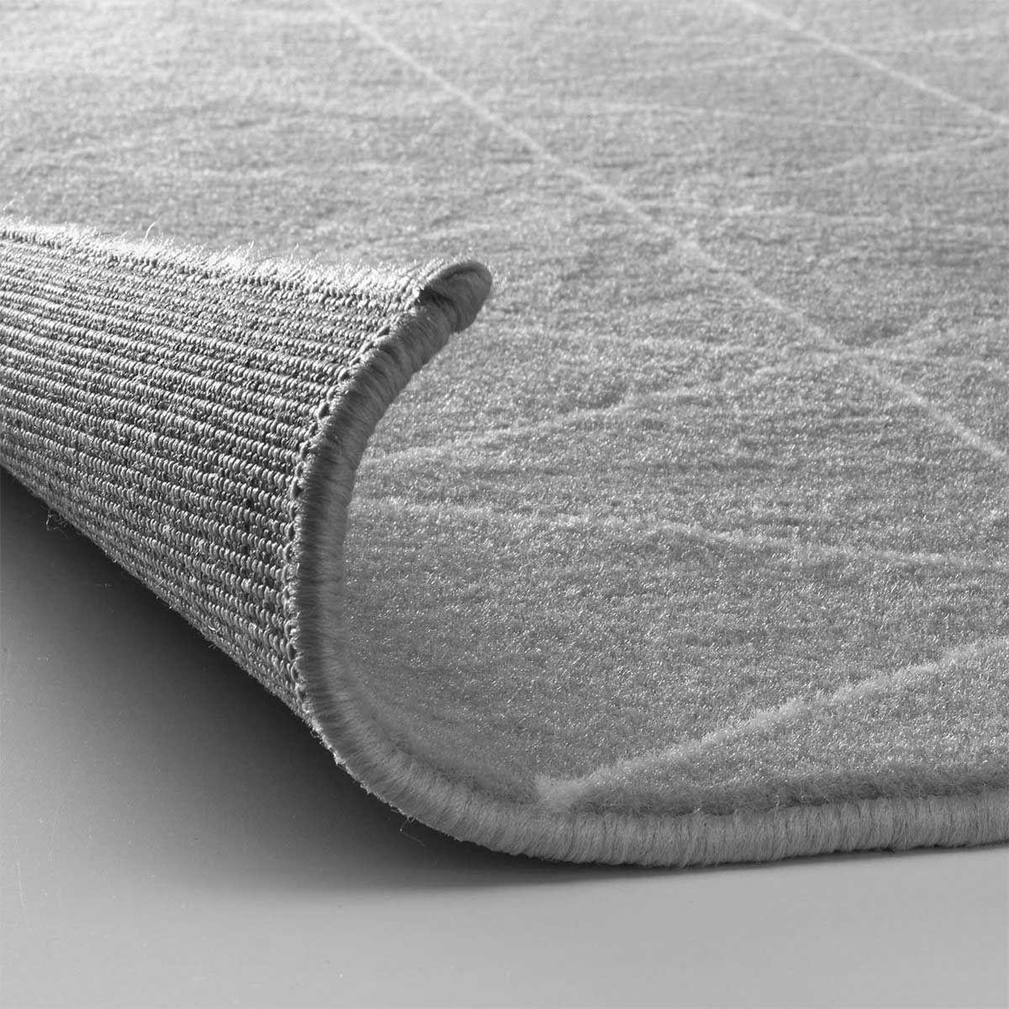 Voir la diapositive 2 : Douceur d'Intérieur Tapis tissé imprimé  yvo  120x170cm gris