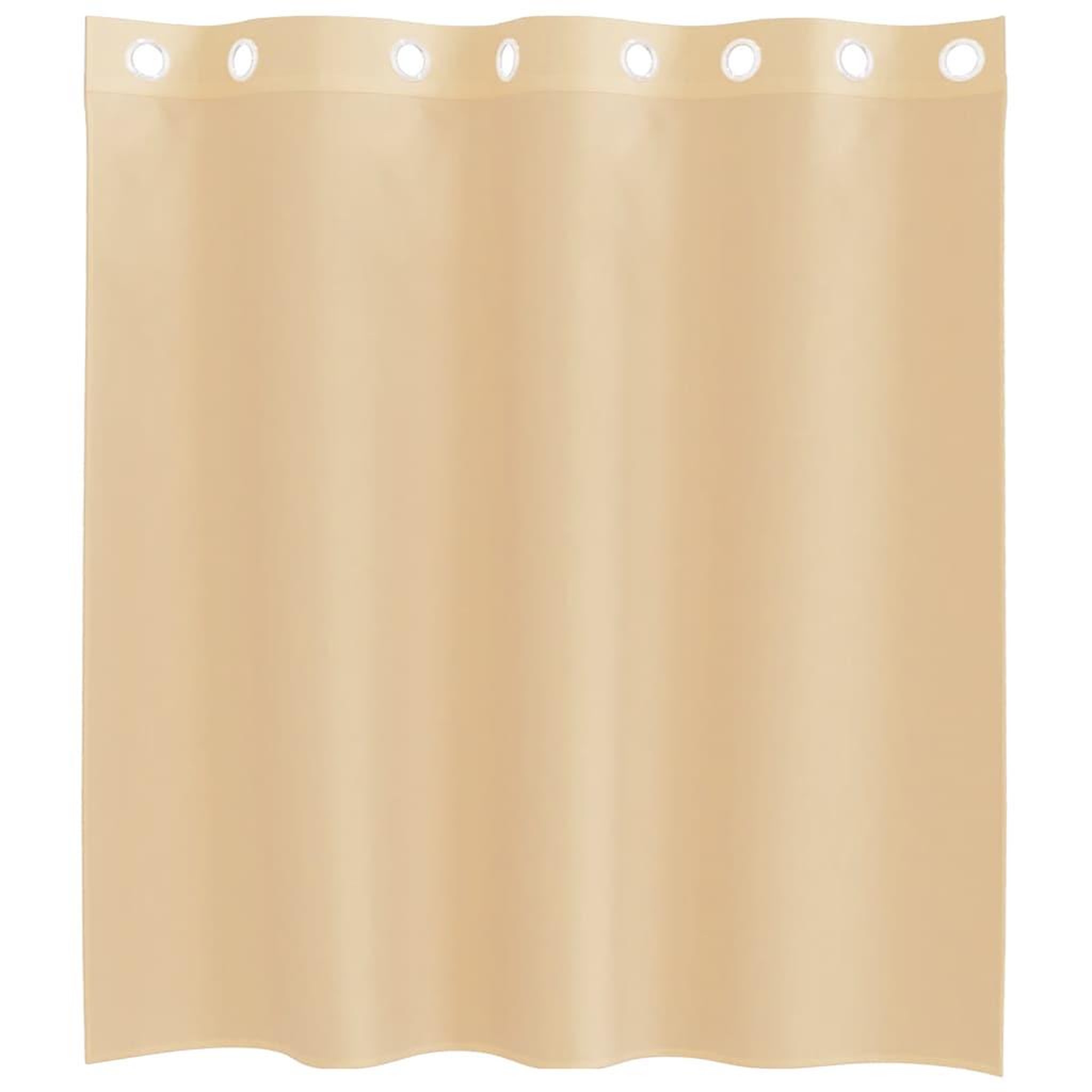 Voir la diapositive 4 : VIDAXL Rideaux en voile avec œillets 2 pcs sable