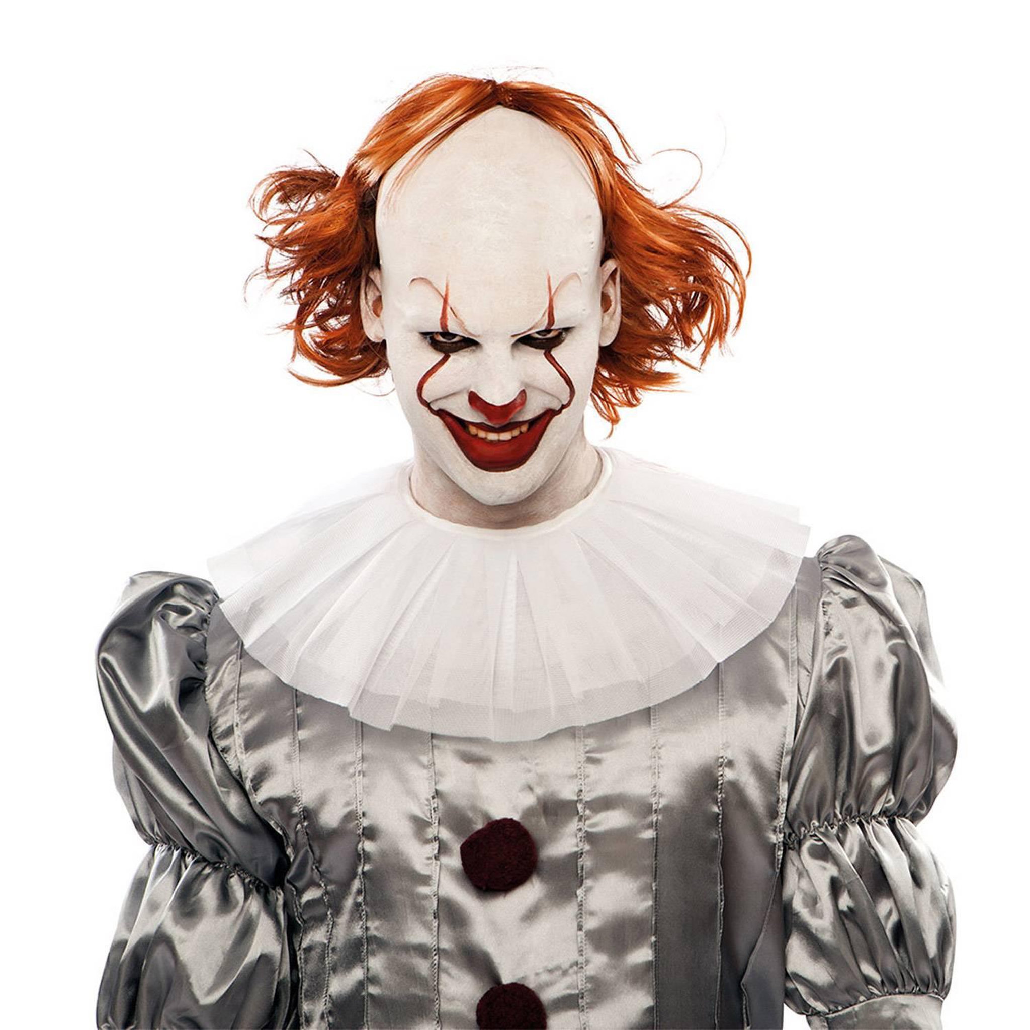 Voir la diapositive 3 : EURO CARNAVALES Déguisement Clown Diabolique - Adulte - M/L