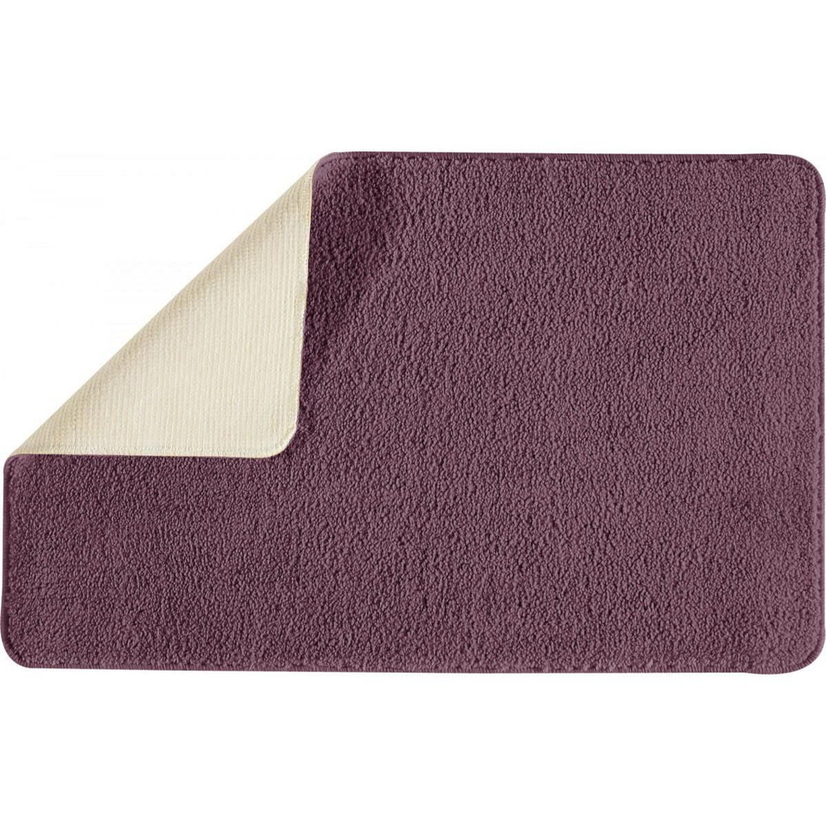 GUY LEVASSEUR Tapis de bain uni en polyester 50x80cm